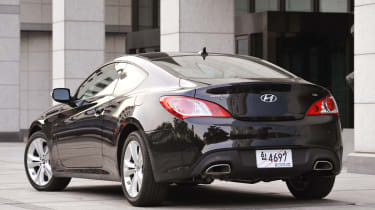Hyundai Genesis Coupe rear