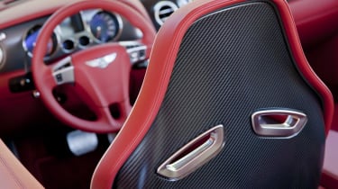 Bentley Conti GT Supersports convertible carbon chair