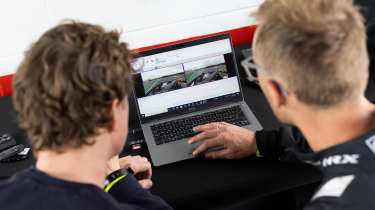 HORSE powered Caterham telemetry
