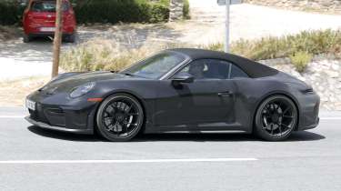 Porsche 911 Speedster mule front