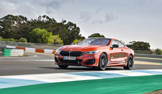 BMW M850i coupe review - front quarter