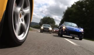 M Coupe, 350Z and Porsche Cayman S