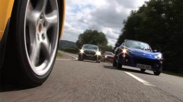 M Coupe, 350Z and Porsche Cayman S