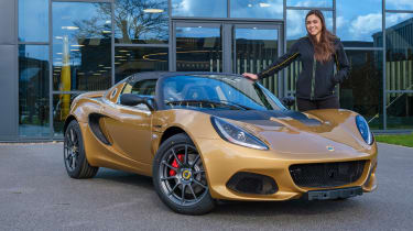 Final Lotus Elise delivered 
