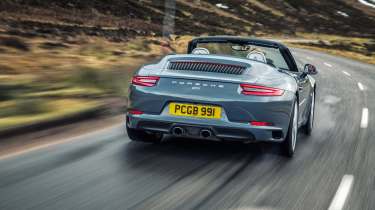 Porsche 991 Carrera Cabriolet rear