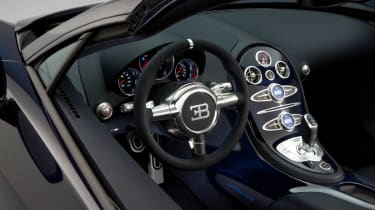 2012 Bugatti Veyron Vitesse interior