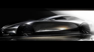 Mazda Vision Concept Coupe - sketch