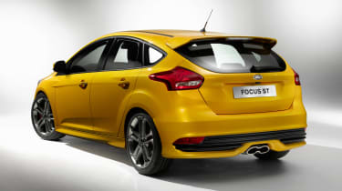 New Ford Focus ST rear yellow