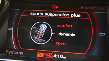 Audi RS6 dashboard