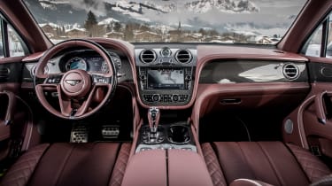 Bentley Bentayga V8 – interior