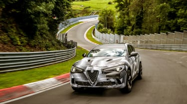 Alfa Romeo Stelvio Quadrifoglio - Nurburgring