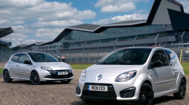 Renaultsport Twingo and Clio Silverstone GP limited editions