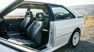 Audi Quattro interior