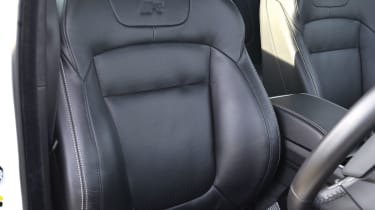 Jaguar XFR black leather interior