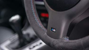 BMW M3 CS E46 interior details