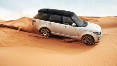 2013 Range Rover on sand dune