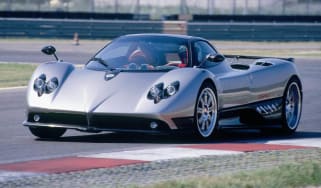 Pagani Zonda crashed