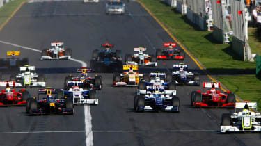 2010 Formula 1 grid