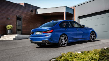 BMW 3-series G20 revealed - M Sport rear quarter