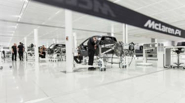 McLaren P1 production started