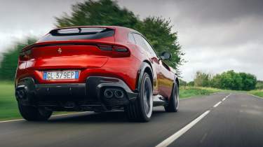 Ferrari Purosangue rear