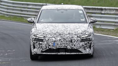 Audi S6 e-tron spy shot – nose