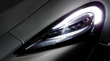 McLaren 600LT revealed - lights