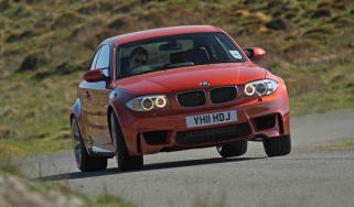 BMW 1M review sideways drift powerslide
