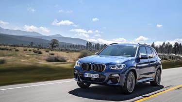BMW X3 M40i - front driving