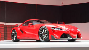 Toyota FT-1 &#039;new Supra&#039; concept Detroit show pictures