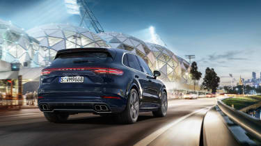 Porsche Cayenne Turbo – rear quarter