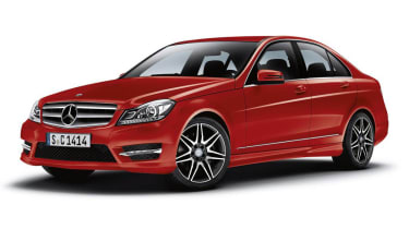 2013 Mercedes-Benz C-class C350 CDI saloon red