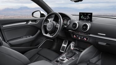 Audi S3 Saloon front seats interior dashboard