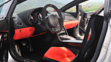 Lamborghini Gallardo Squadra Corse interior dashboard