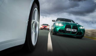 BMW M3 Group from evo 287 – three-car tracking