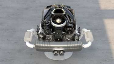 Porsche 911 Carrera Coupe reimagined by Singer – engine