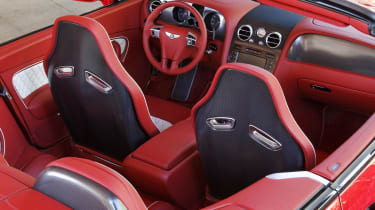 Bentley Conti GT Supersports convertible interior