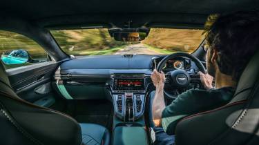 Aston Martin Vantage S interior