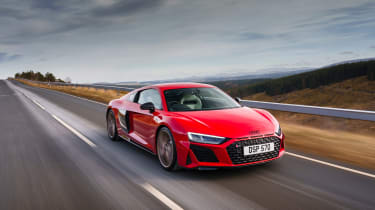 Audi R8 V10 Performance RWD – front tracking
