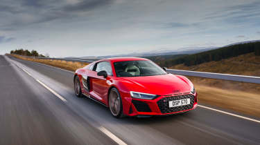 Audi R8 V10 Performance RWD – front tracking