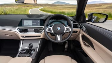 BMW M440i Convertible – interior