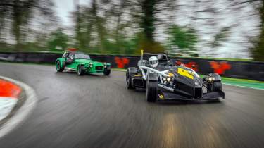 Ariel Atom 4R v Caterham Seven evo25 edition