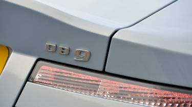 2013 Aston Martin DB9 name badge