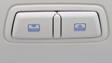Fiat 500C roof controls