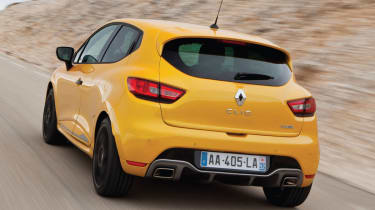 Renaultsport Clio 200 Turbo moving rear