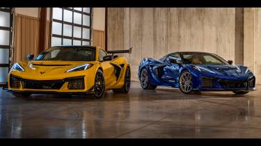 C8 Corvette ZR1 2024 coupe and convertible