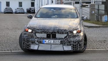 BMW M5 2024 prototype – nose