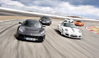Lotus Exige S vs C63 Black, M3 GTS, 911 GT3 RS 4.0 and Nissan GT-R Track Pack