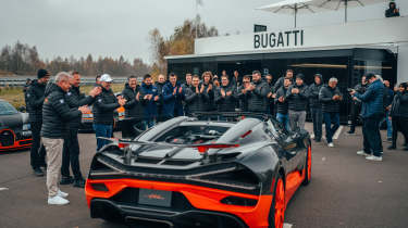 Bugatti Mistral World Record Car 