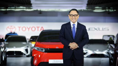 Lexus EV range – Akio Toyoda